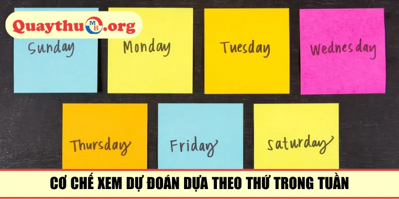 Cơ chế xem dự đoán dựa theo thứ trong tuần